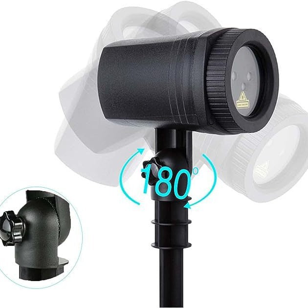 Cross-Border Outdoor Waterproof Firefly Lawn Light Laser Projection Light Red Green Blue Starry Sky Garden Christmas Light Velumoza