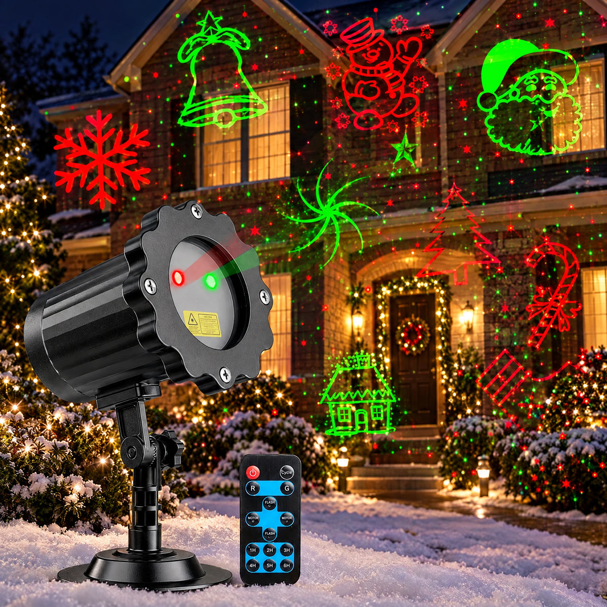 Christmas Laser Projector Light