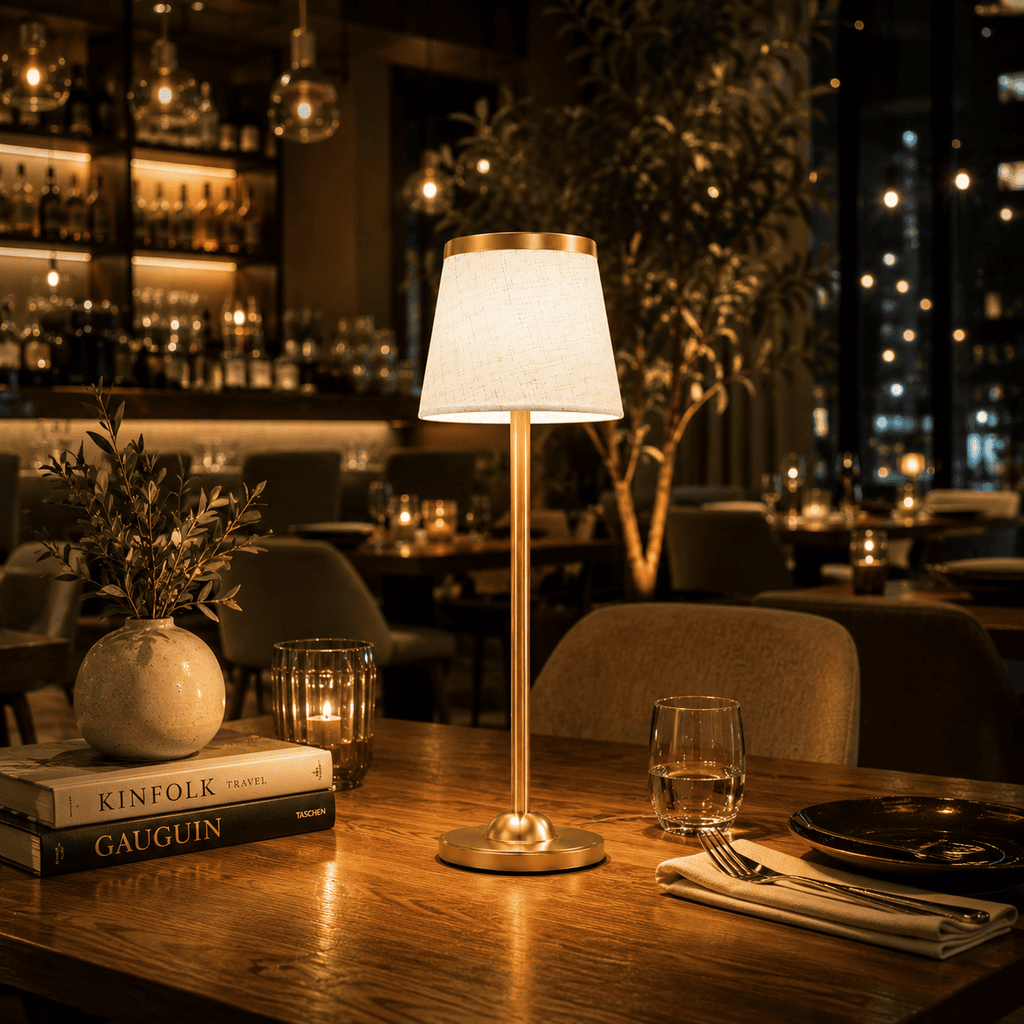 Portable Touch Dimmable Cordless Desk Lamp for Bedroom, Office & Home