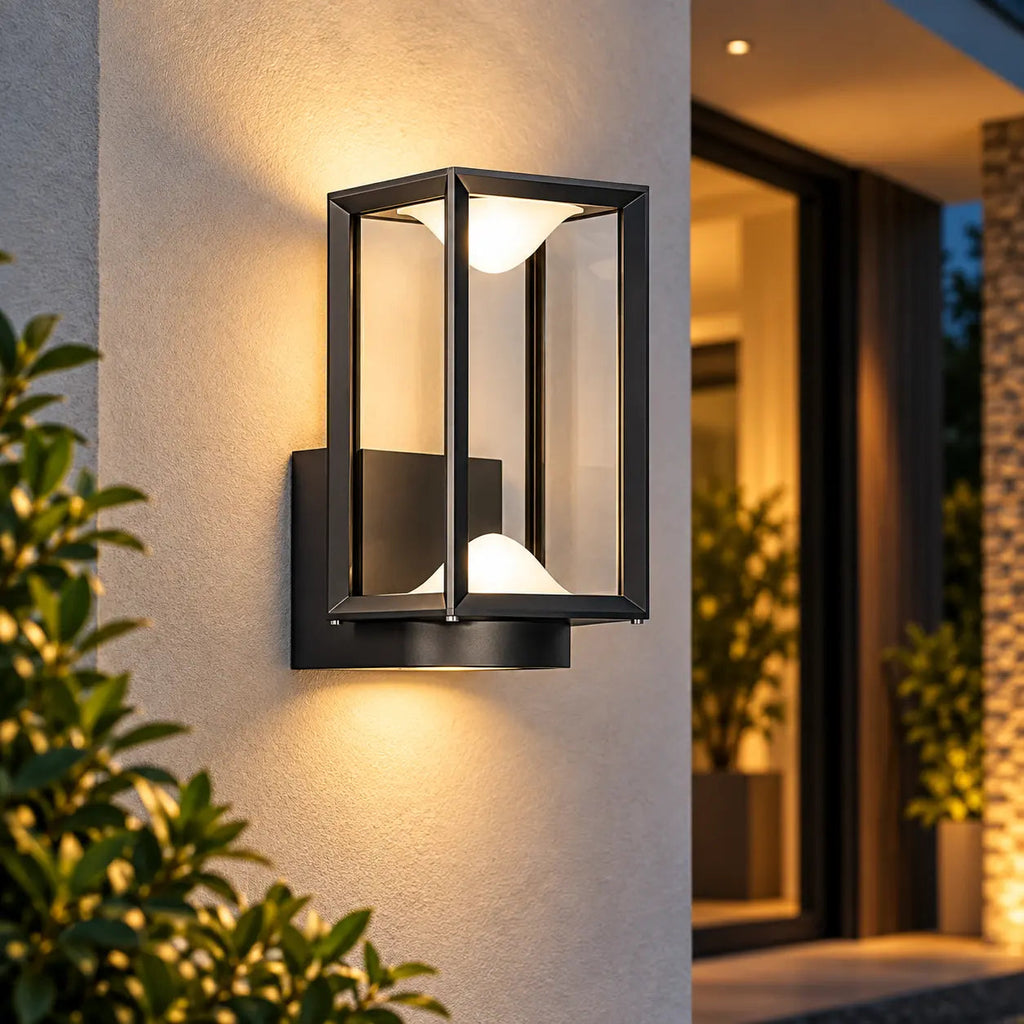Solar LED Outdoor Wall Light – IP65 Waterproof Retro Garden Fence Lamp for Villa Patio Exterior Lighting Velumoza