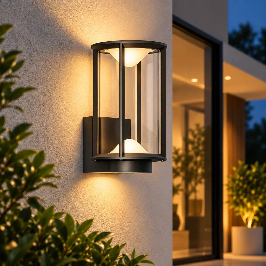 Solar LED Outdoor Wall Light – IP65 Waterproof Retro Garden Fence Lamp for Villa Patio Exterior Lighting Velumoza