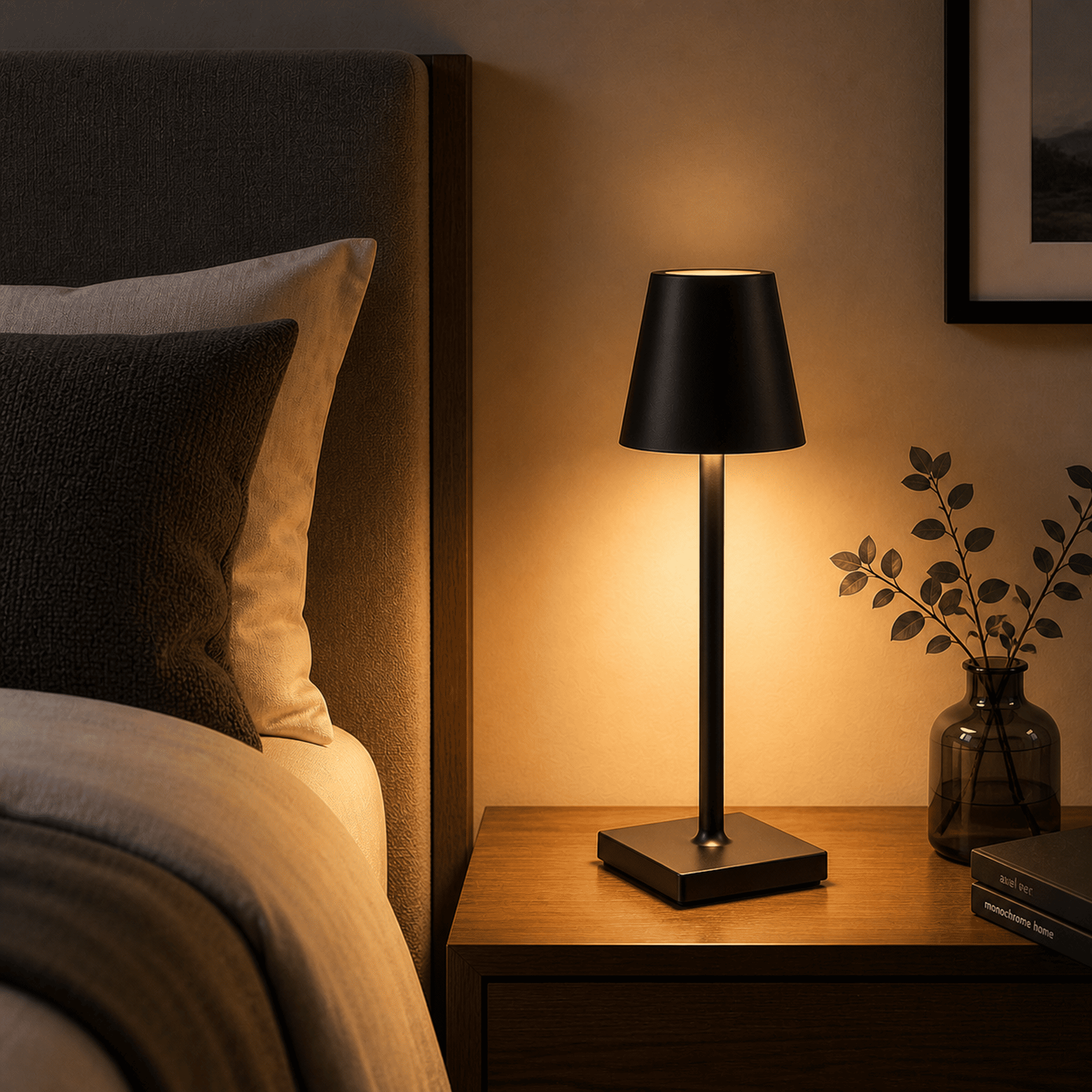 LED Touch Control Desk Lamp 3 Color Modes and USB Powered