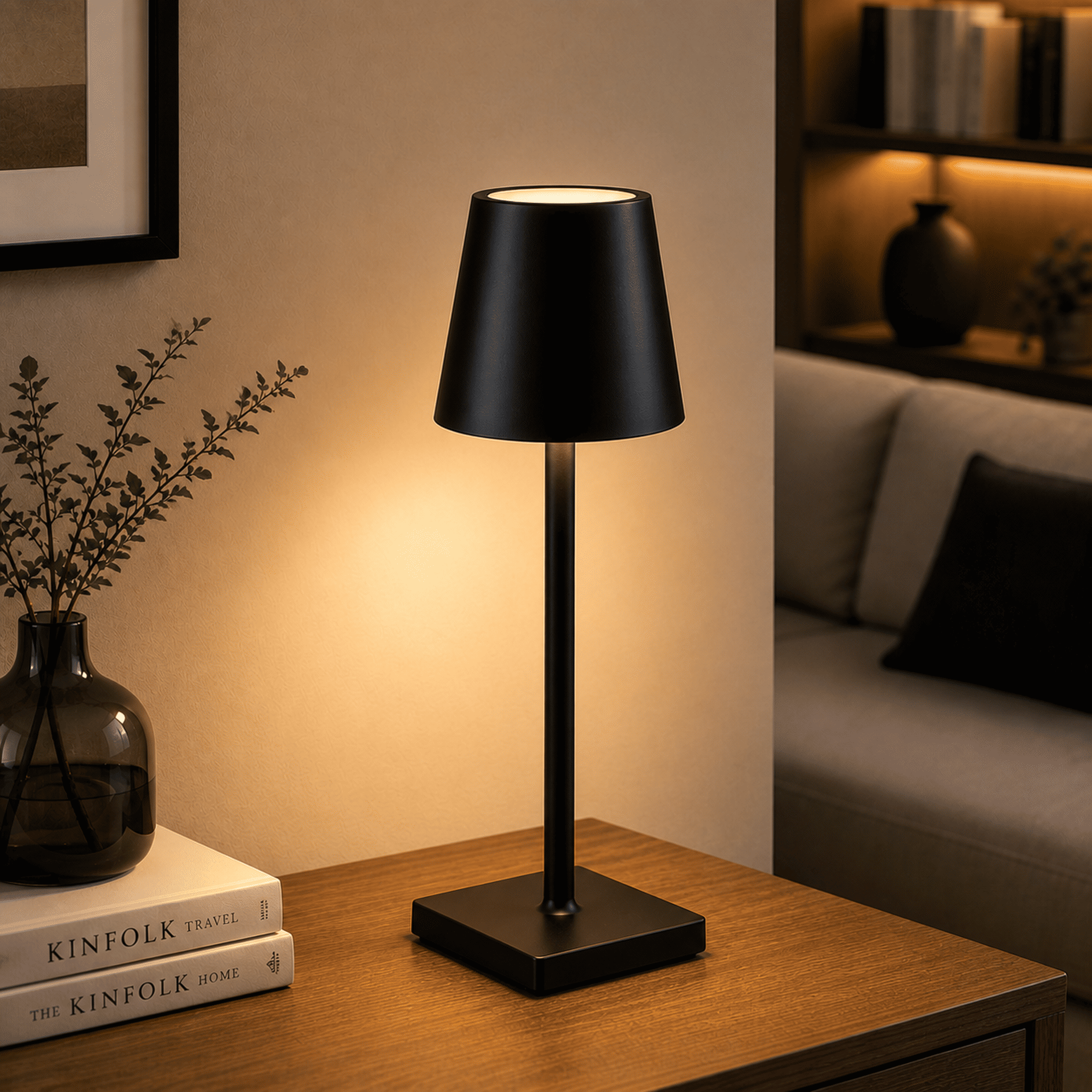 LED Touch Control Desk Lamp 3 Color Modes and USB Powered