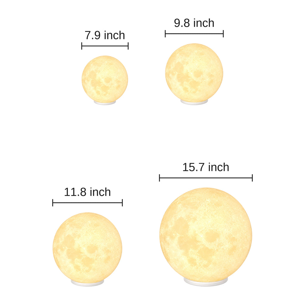 Moon Globe Floor Lamp dimensions