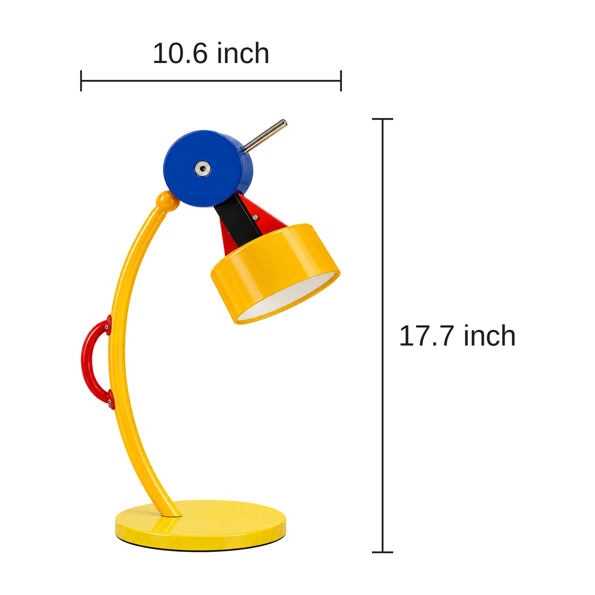 Memphis Cartoon Table Lamp dimensions