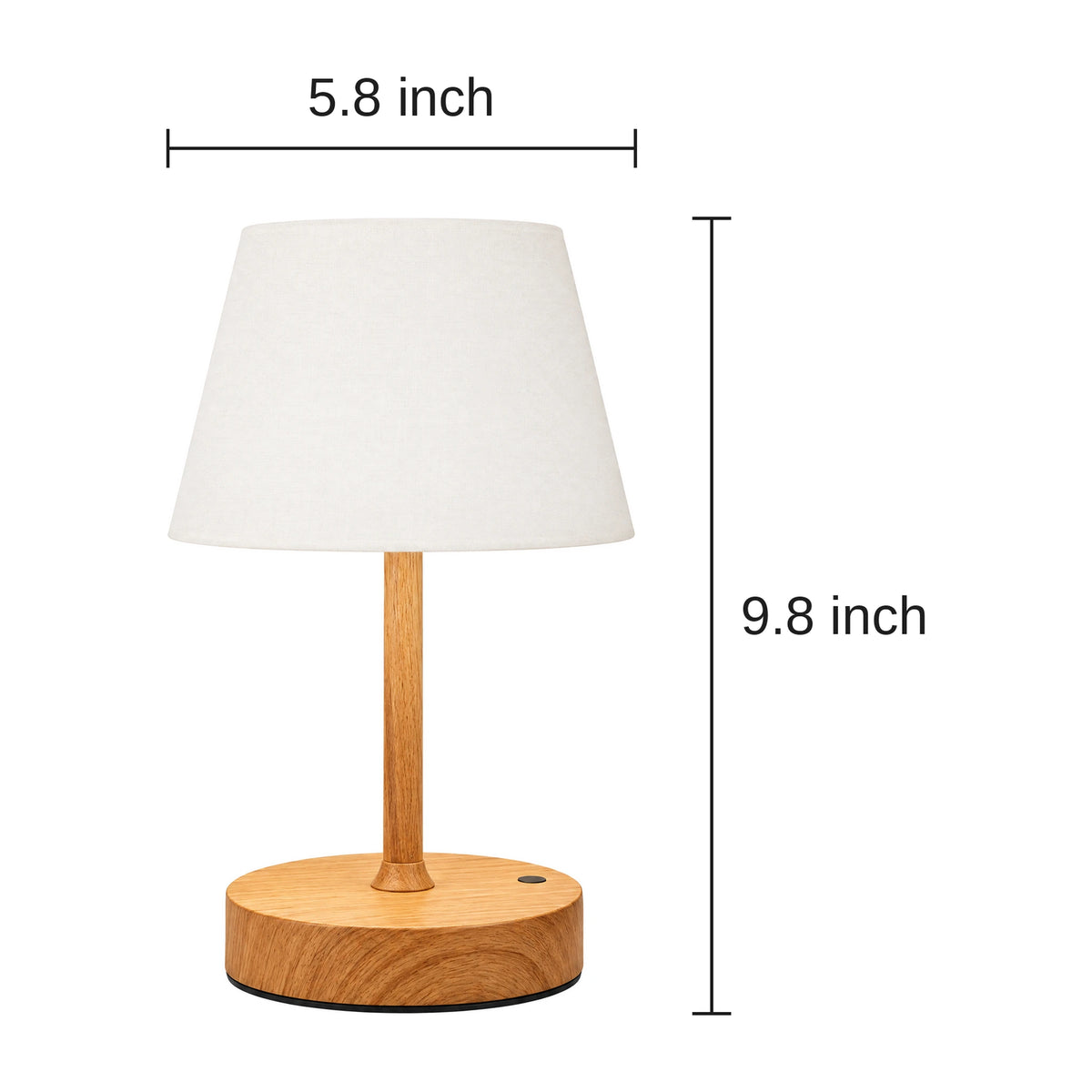 Cordless Table Lamp dimensions