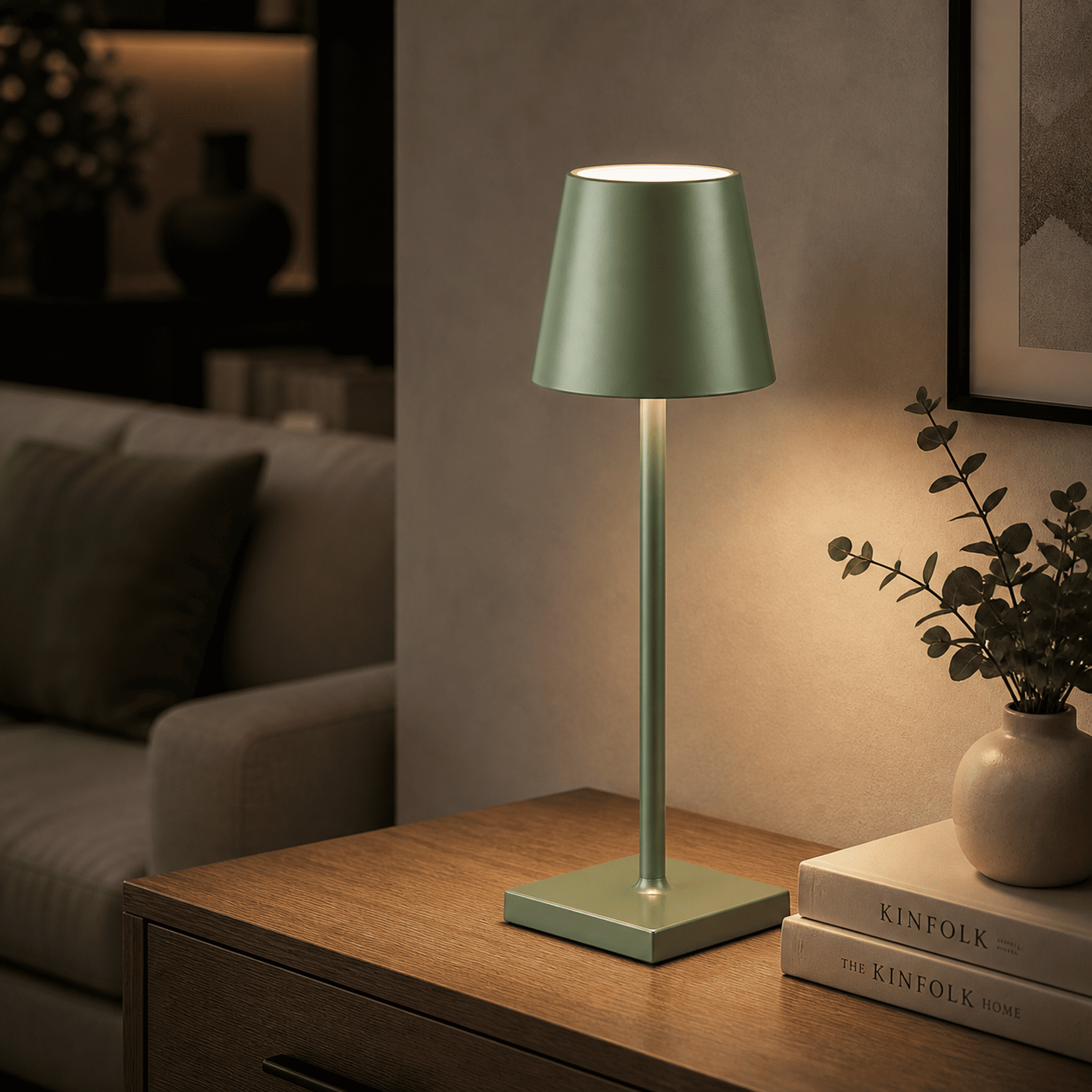 LED Touch Control Desk Lamp 3 Color Modes and USB Powered