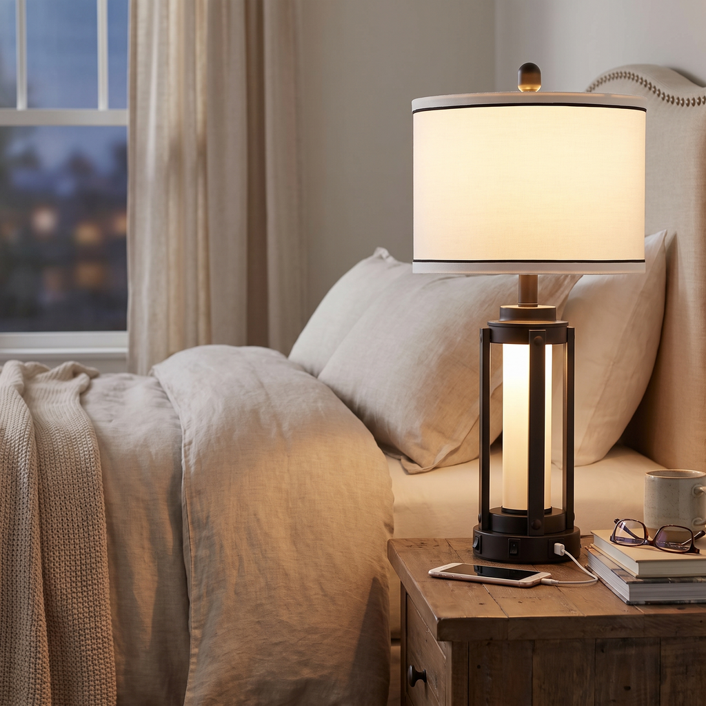 Farmhouse Table Lamps - lifestyle