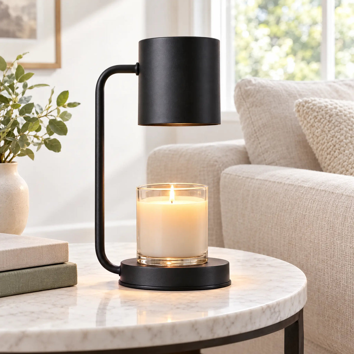 Iron Can Candle Warmer Lamp