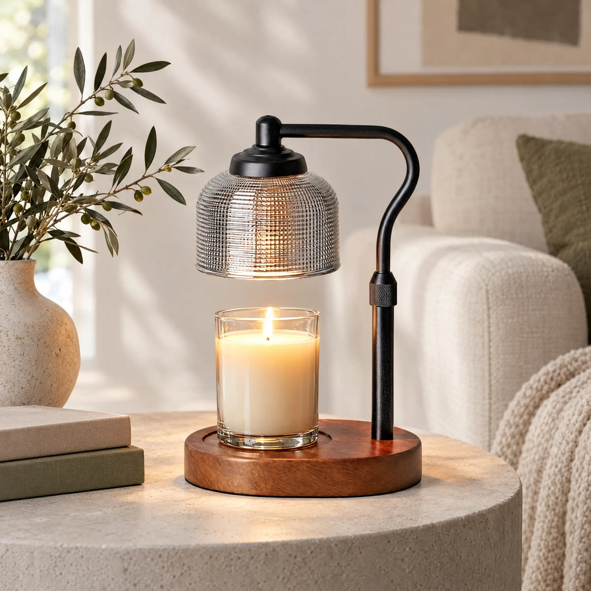 Telescoping Candle Warmer Lamp