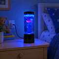Bubble Fish Night Light with Color-Changing LED, USB Powered - small black