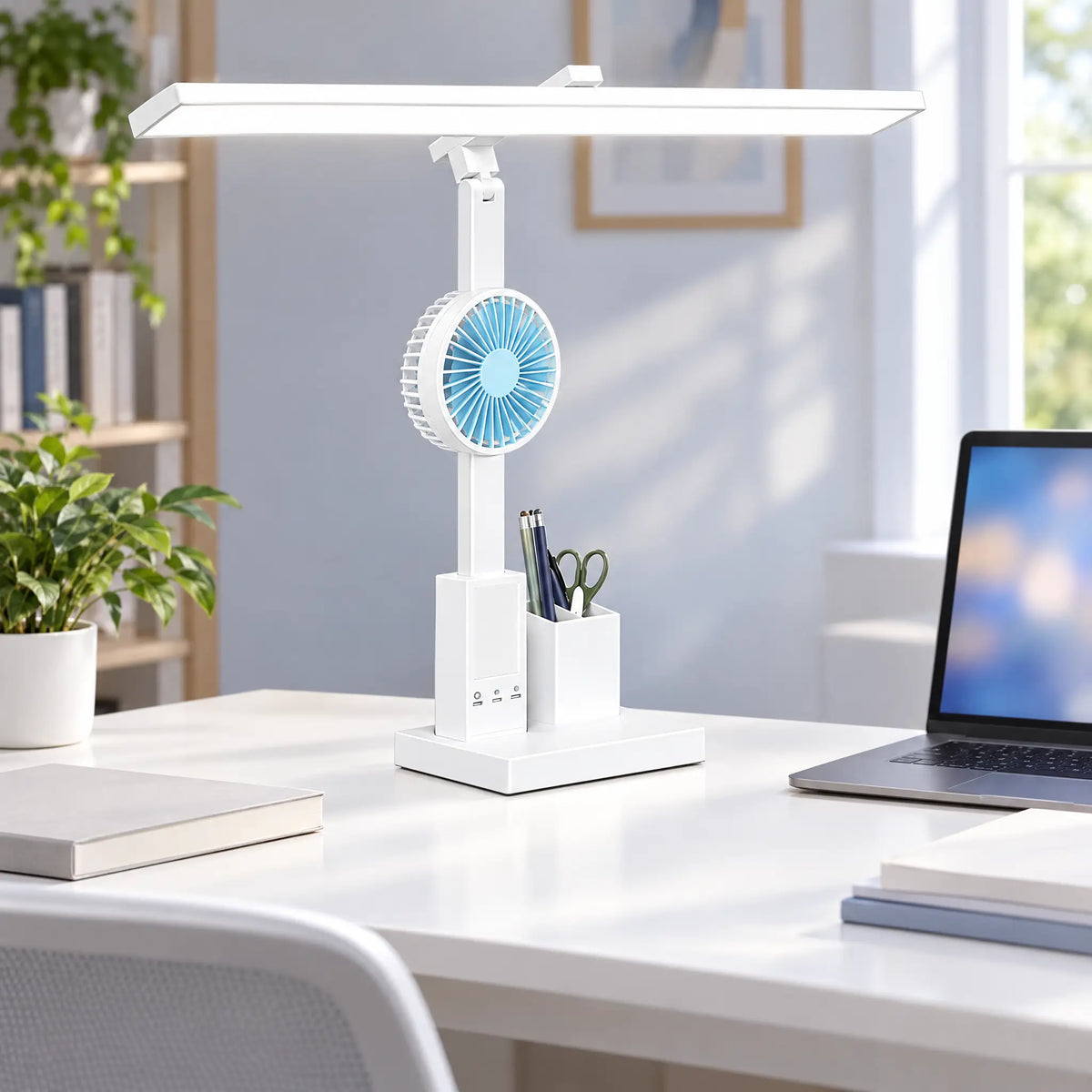 LED Desk Lamp with Fan - Fan