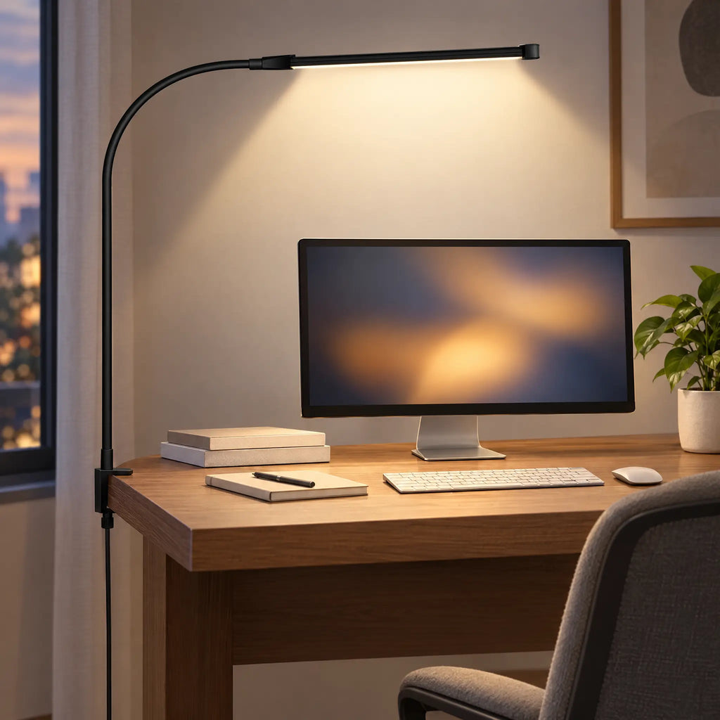 Clip-On Desk Lamp