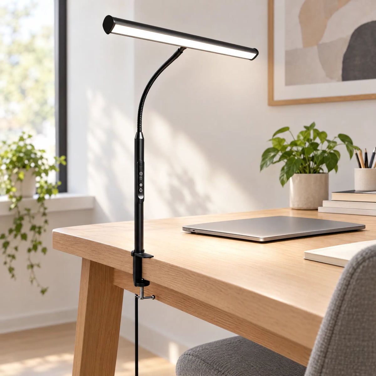 Full Spectrum Clip-On Desk Lamp