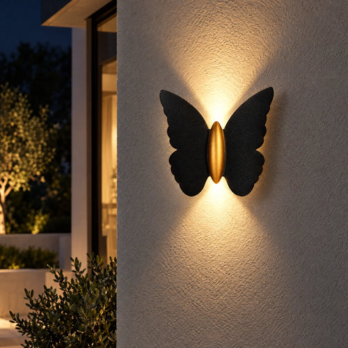 Butterfly Outdoor Wall Sconce