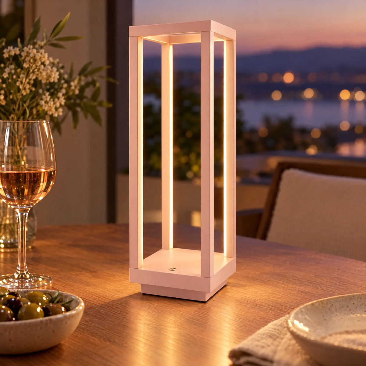Cordless Table Lamp - Pink