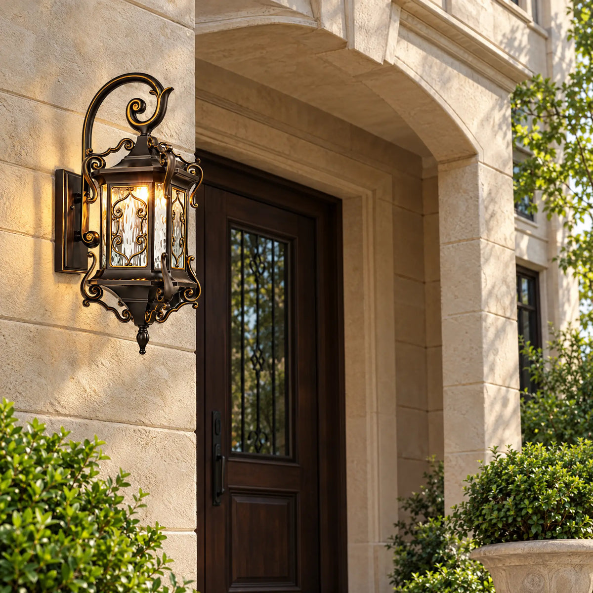 European Style Outdoor Wall Lamp