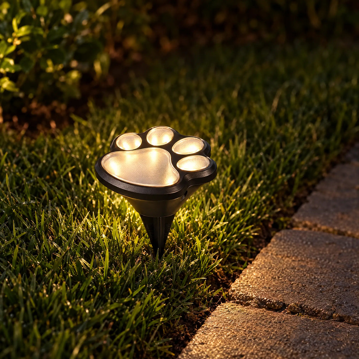 Solar Cat Claw Garden Light - Cat claw warm