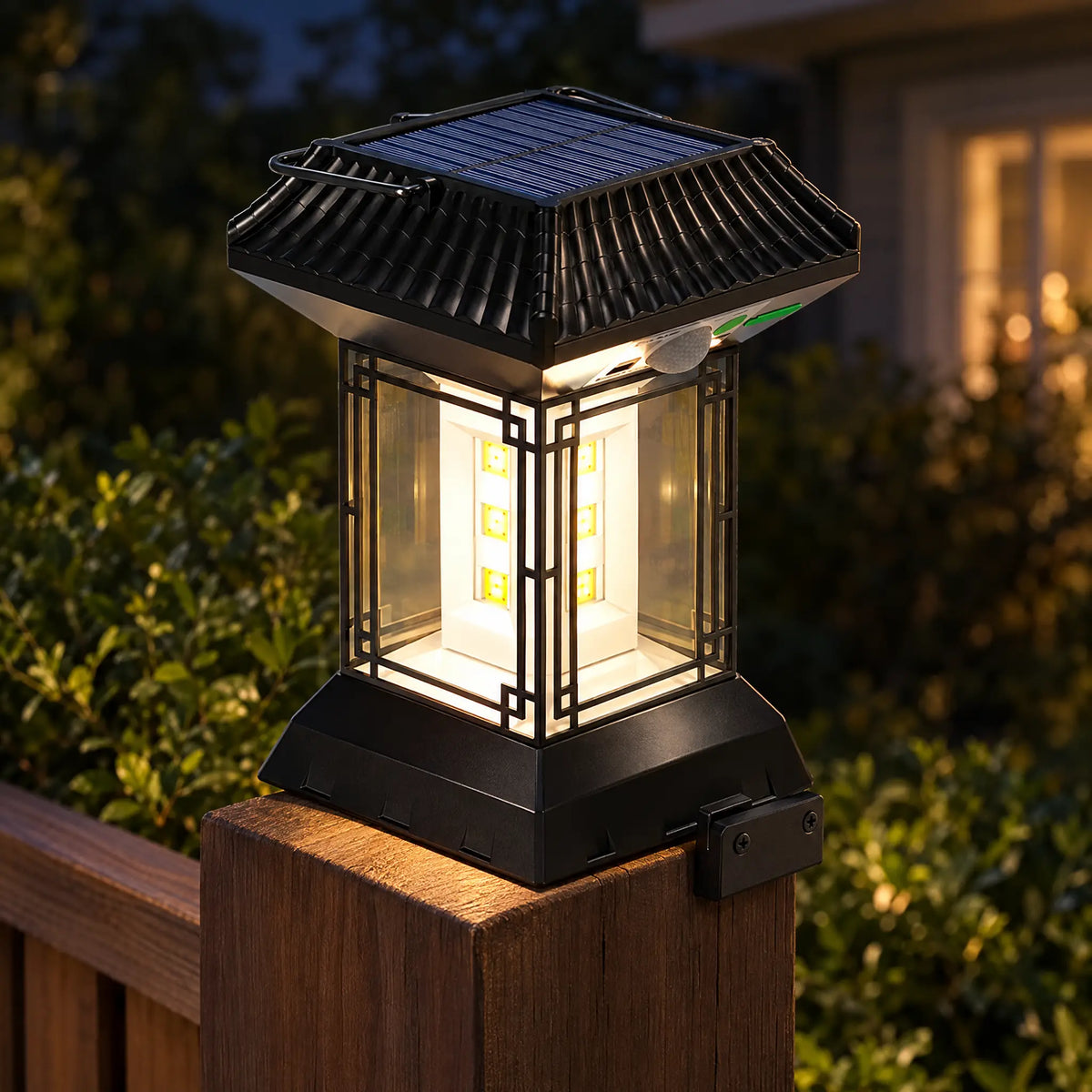 Solar Lantern with Motion Sensor & Remote