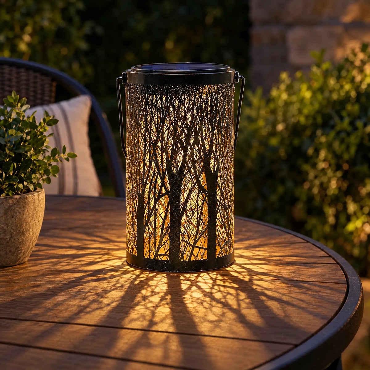 Tree-Branch Solar Lanterns