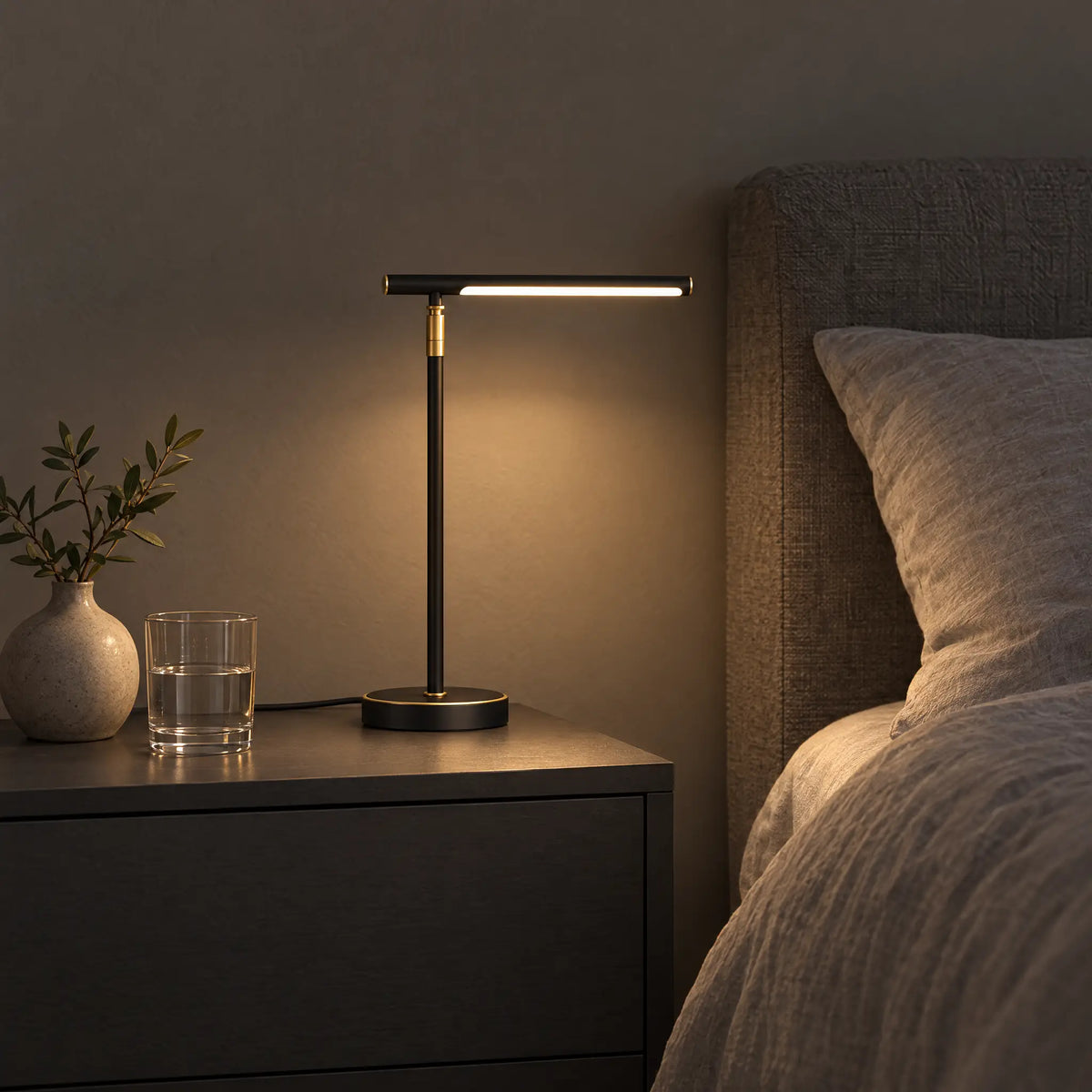 LED Desk Lamp - Black, Small