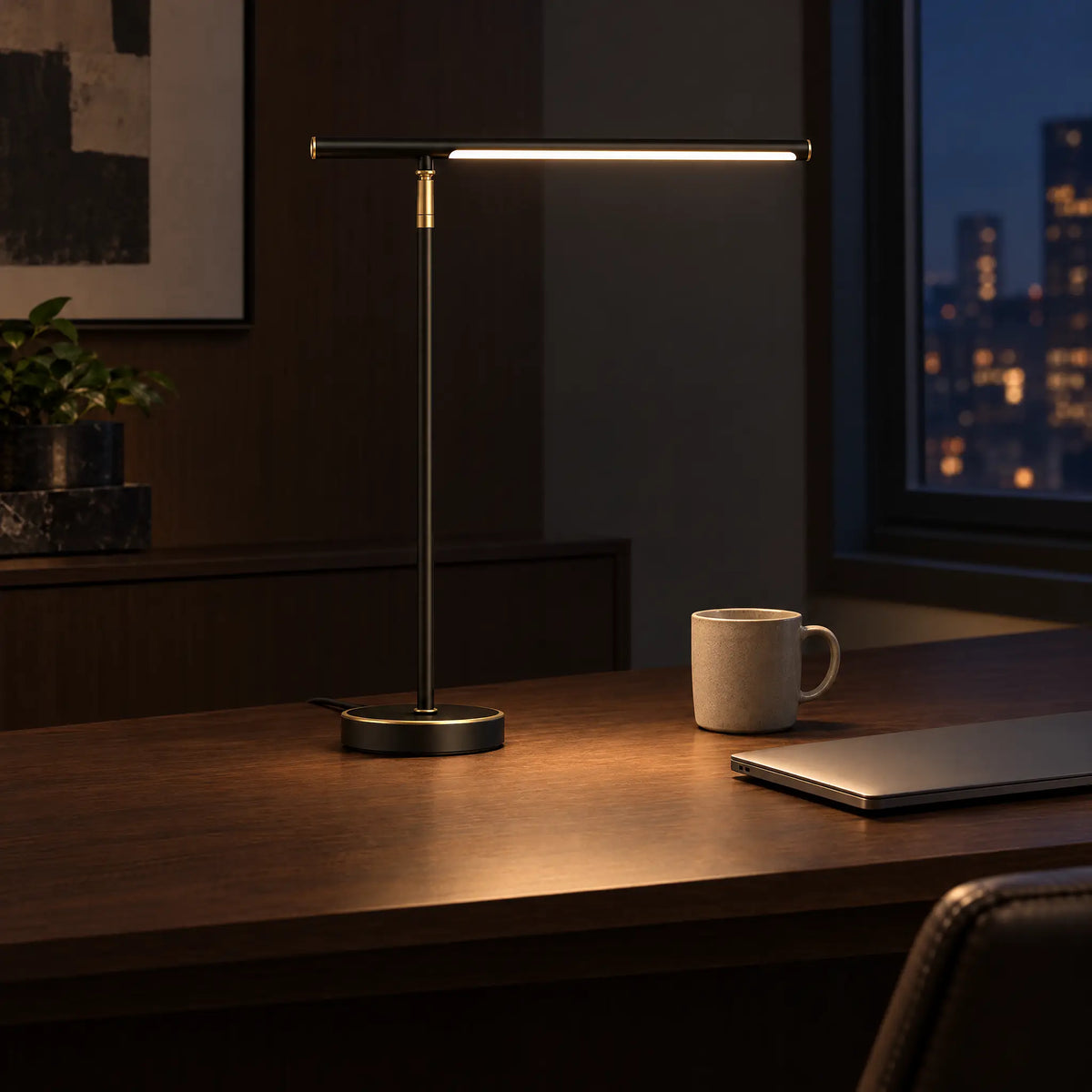 LED Desk Lamp - Black, Large