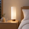 Fabric Lamp - Table Height, White Shade