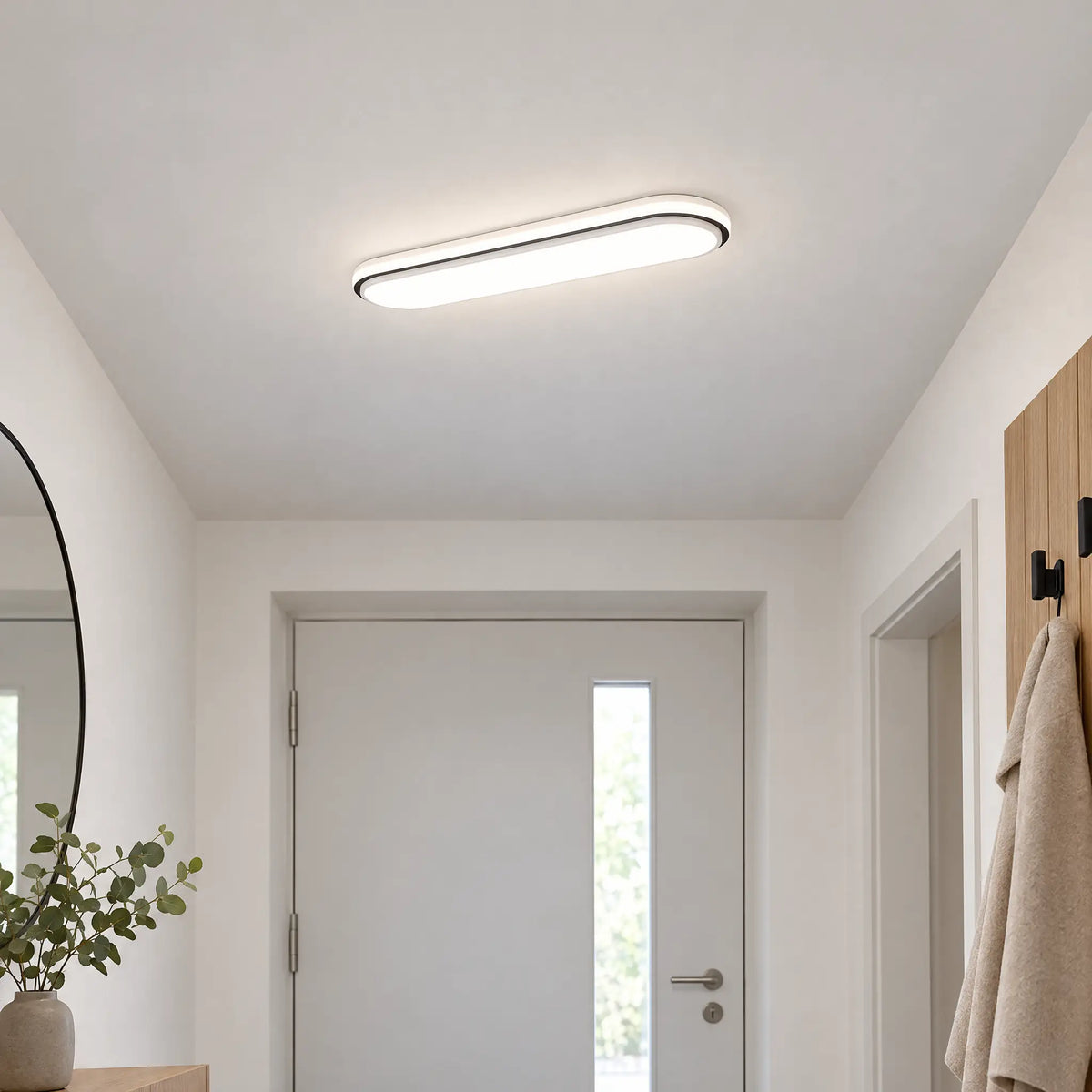 Linear Flush Mount Ceiling Light - 13.78 in