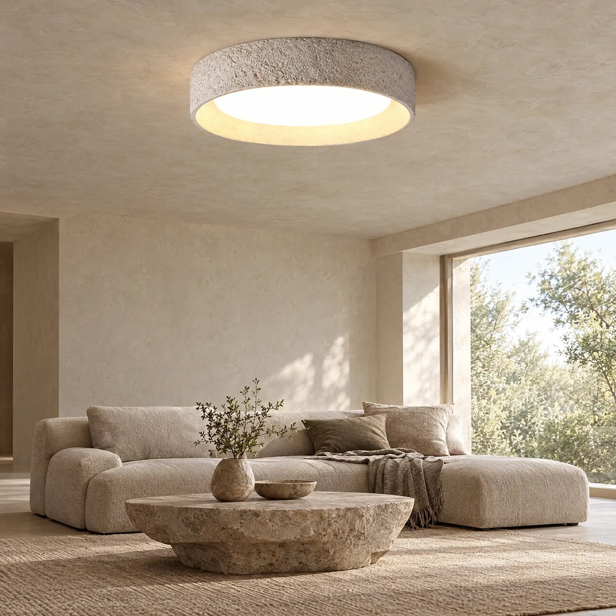 Wabi-Sabi Flush Mount - Large