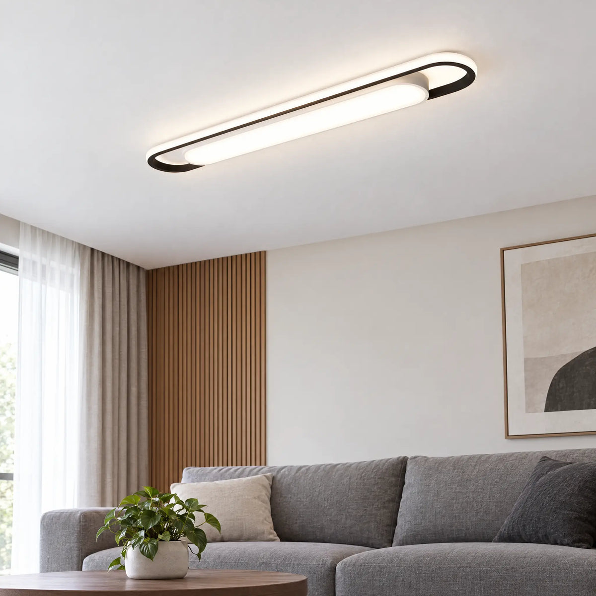 Linear LED Flush Mount Strip - 45W