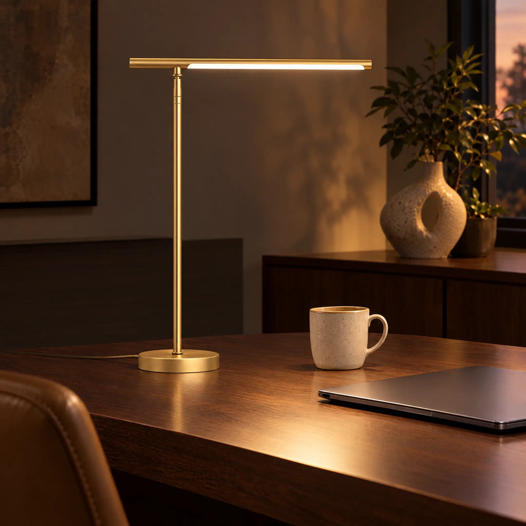 LED Desk Lamp - Copper, Large