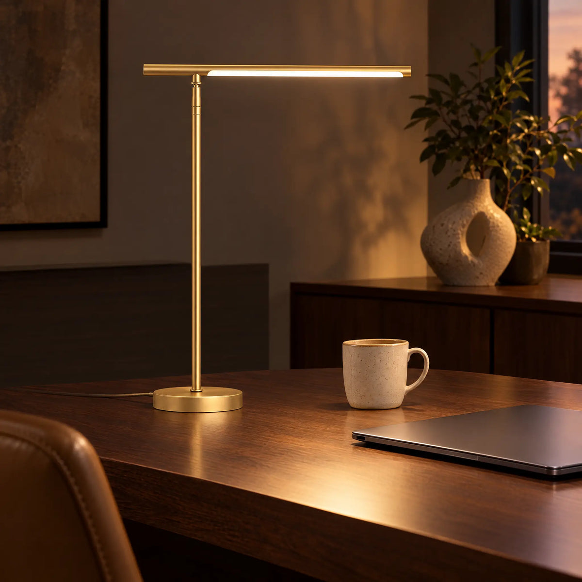 LED Desk Lamp - Copper, Large