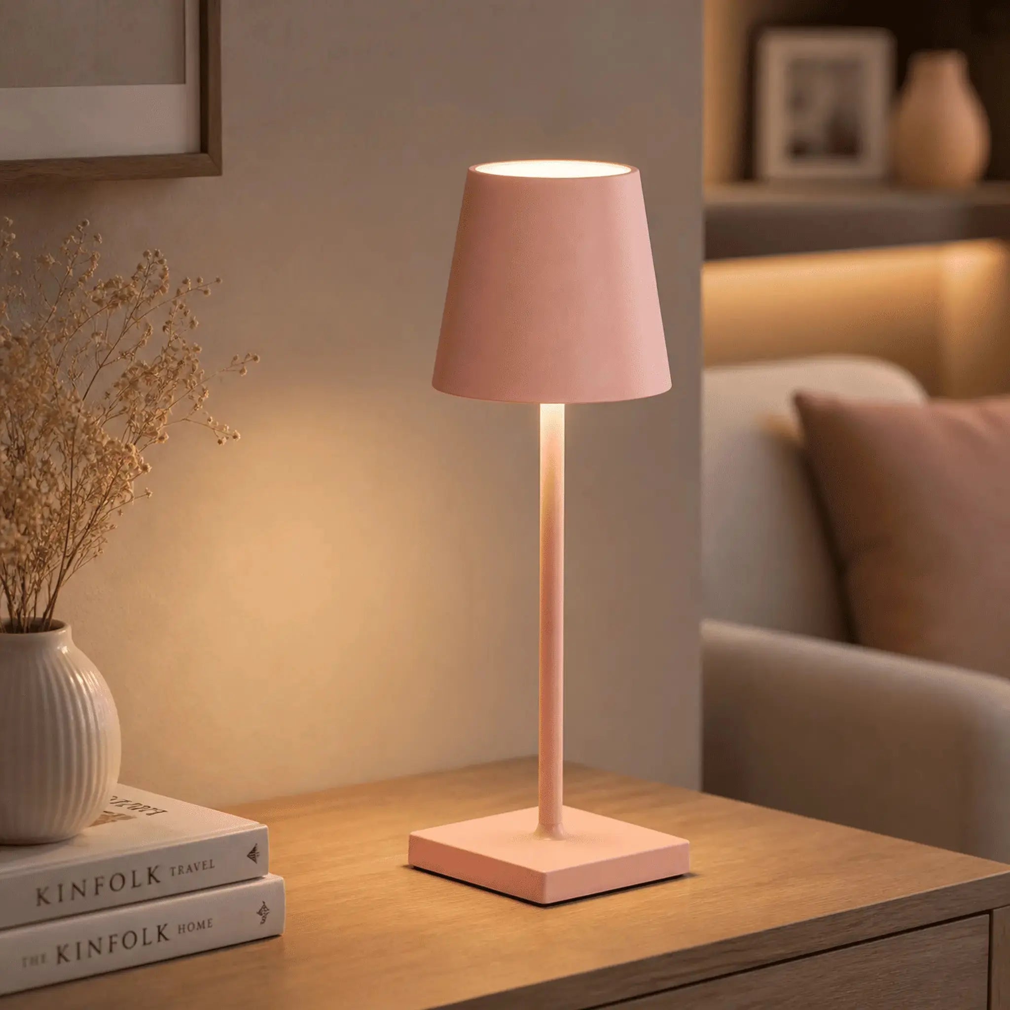 LED Touch Control Desk Lamp 3 Color Modes and USB Powered - Velumoza