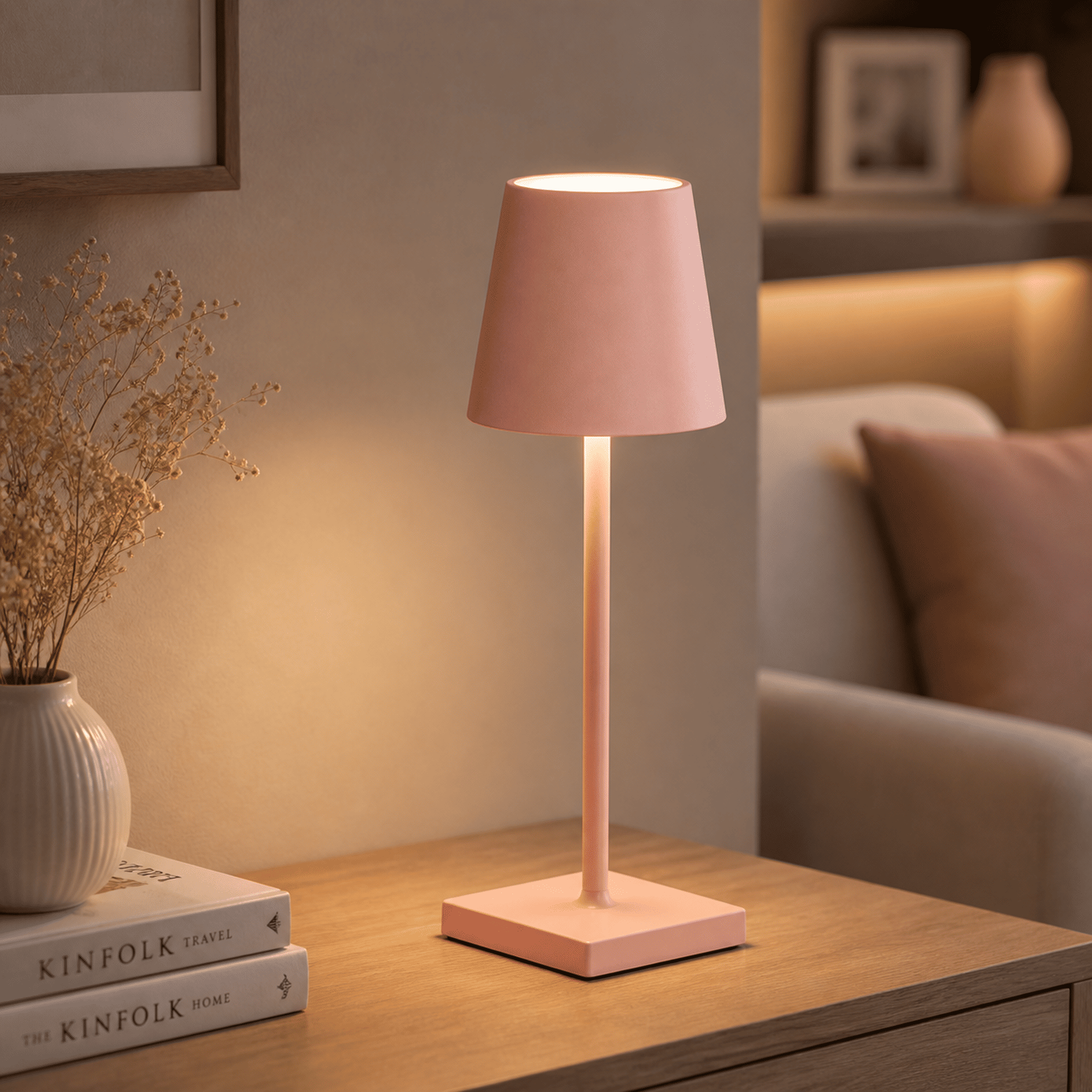 LED Touch Control Desk Lamp 3 Color Modes and USB Powered