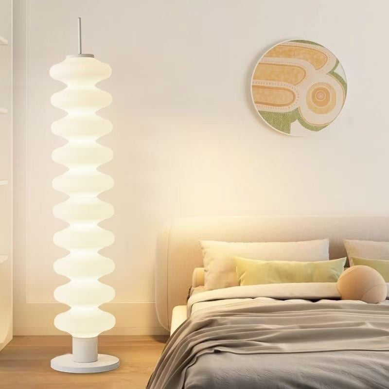 Modern Stacked Sphere Floor & Table Lamp – Nordic Tiered Acrylic Accent Light for Living Room & Bedroom