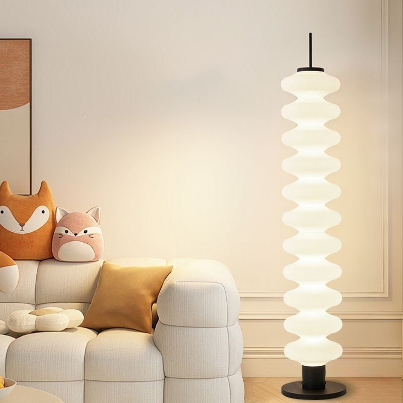 Modern Stacked Sphere Floor & Table Lamp – Nordic Tiered Acrylic Accent Light for Living Room & Bedroom